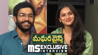 Sunny Naveen amp Seema Choudary Exclusive Interview About Madhura Wines Movie  MS entertainments [upl. by Crain]