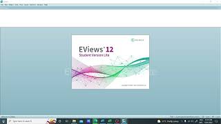 Eviews introductory video for Download Student Version [upl. by Ettevi]