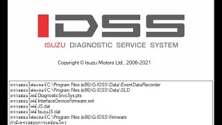 แนะนำการติดตั้งโปรแกรม ISUZU G IDSS 2022 ภาษาไทย Tactrix Openport [upl. by Vittoria]