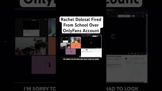 Rachel Dolezal Fired From School Over OnlyFans Account youtubeshorts thedivinestream [upl. by Patricia474]