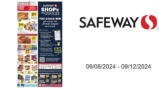 Safeway Weekly Ad US  09062024  09122024 [upl. by Stanford]