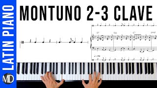 How To Play Piano Montuno with Tumbao Bass 23 Clave Latin Piano Tutorial jazzpianolessons [upl. by Silverman]