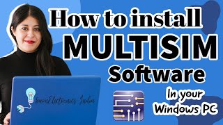 How to Install Multisim Software in your WindowsPCStep by Step ProcessFree Version100 Working [upl. by Selry]