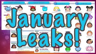 Disney Tsum Tsum  January Leaks 2023 [upl. by Wiggins600]