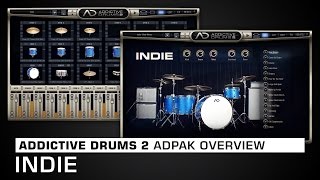 Addictive Drums 2 ADpak Overview Indie [upl. by Kera]