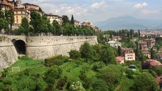 Bergamo Italy  Città alta [upl. by Yessac771]