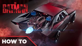 How to play with the Lights amp Sounds BATMOBILE  Batman Toys for Kids [upl. by Norod]