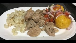 SANCOCHO DE CERDO ECUATORIANO [upl. by Crandale]