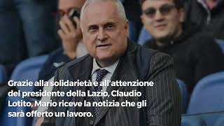 Sviene per fame a Roma la storia a lieto fine di Mario dopo lofferta di lavoro di Lotito [upl. by Henri659]