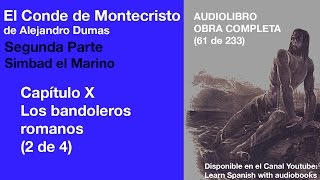 Audiolibro EL CONDE DE MONTECRISTO 61233 de Alejandro Dumas [upl. by Anitnemelc]