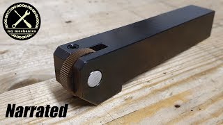 Making a Knurling Tool for the Lathe Narrated [upl. by Nannerb397]