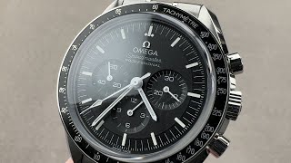 Omega Speedmaster Professional Moonwatch Chronograph 31030425001002 Omega Watch Review [upl. by Asik]