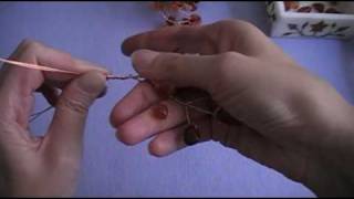 How to Make a Wire Tree with Gemstones Beads [upl. by Eirelam]