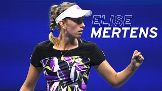 US Open 2019 In Review Elise Mertens [upl. by Krystalle]