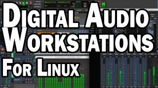 Free DAWs for Linux  Music Recording Software on Linux [upl. by Hafeetal171]