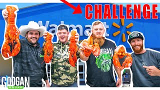 Walmart FRESH LOBSTER Catch Clean Cook CHALLENGE Delicious [upl. by Lilybel880]