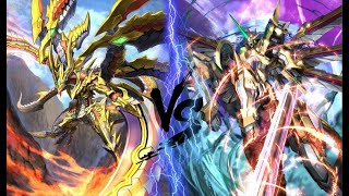 Vanguard ZERO Dragonic Blademaster VS Great Cosmic Hero Grandgallop [upl. by Ojimmas962]