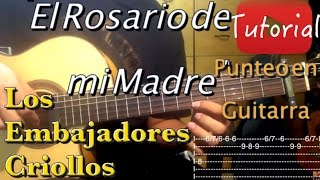 El Rosario de mi Madre  Embajadores Criollos tutorial [upl. by Muir349]