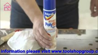 Polycell How to repair hairline cracks amp minor surface imperfections [upl. by Avictor]