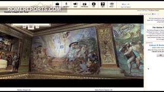 A 3D virtual tour of the Sistine Chapel [upl. by Irvine]