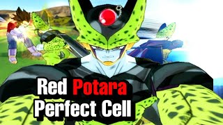 Red Potara Perfect Cell Unlocks Ultra Instinct On The Verge Of Defeat Budokai Tenkaichi 3 [upl. by Auqenet1]