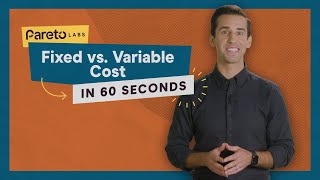 Difference Between Fixed Costs and Variable Costs  60 Second Breakdown [upl. by Panayiotis539]