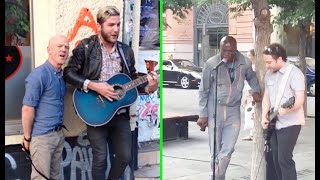 When Celebrities Surprising Street Performers By Joining Them [upl. by Halford]