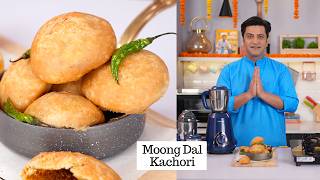 Moong Dal ki Khasta Kachori  मूंग दाल की खस्ता कचौड़ी  Quick Snacks Recipe  Chef Kunal Kapur [upl. by Yssirk]