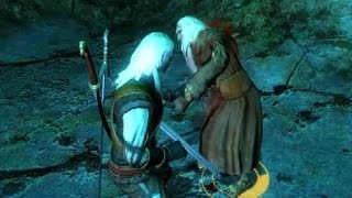 Geralt Defeats Zdenek  Worlds Best Fistfighter Witcher 1  Poor Grandpa [upl. by Eceertal]