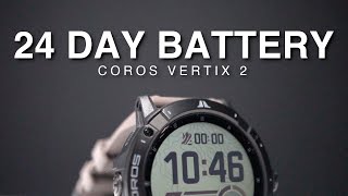 Coros Vertix 2  A Runners Review [upl. by Harman]