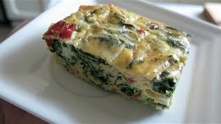 Easy Healthy Spinach Egg Casserole Luscious amp Keto friendly [upl. by Katharyn]