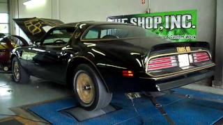 77 Trans Am Special Edition  At the Dyno  525HP [upl. by Llertniuq]