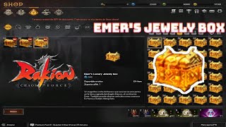 ABRIENDO COFRES EMERS JEWELY BOX [upl. by Araeic672]