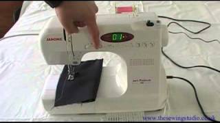 Janome 760 Sewing Machine Review Part2 [upl. by Lisha]