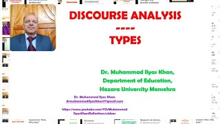 Discourse Analysis Types [upl. by Enirok]