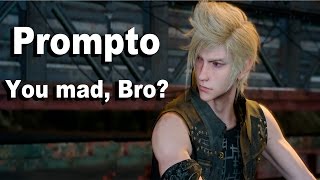 Final Fantasy XV  Promptos Playful POP Filter [upl. by Drarig]