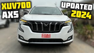 New Mahindra Xuv700 AX5 2024 Model ✅ Price Features amp All Details ✅ [upl. by Euqinna]