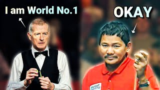 World No 1 Snooker PLAYER Thinks He Can DOMINATE the GREAT EFREN REYES [upl. by Wilkins971]