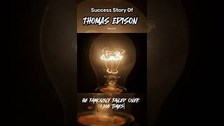 Success Story Of THOMAS EDISON  wintolife shorts ytshorts motivation thomasedison [upl. by Carolina943]