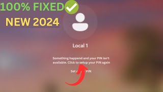 ✅100 FIXED  Something Happend Your PIN is No Longer Available on Windows 1011 [upl. by Ahseken520]