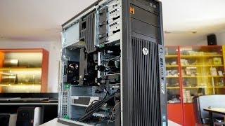 HP Z420 Workstation Inside [upl. by Nagard]