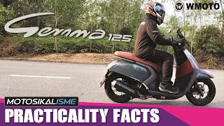 WMOTO GEMMA 125 SUPER COMPREHENSIVE PRACTICALITY FACTS REVIEW [upl. by Luke]