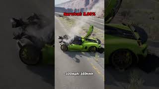 Porsche 918 vs 100ft Pothole [upl. by Pronty918]