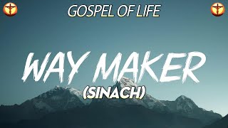 WAY MAKER  SINACH VIDEO LYRIC waymaker sinach gospel [upl. by Marienthal]