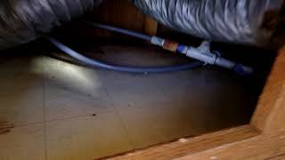 Inspecting the PVC Water Lines in a Nash Travel Trailer [upl. by Llerrit]