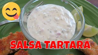 Salsa Tártara Casera Facil  The Frugal Chef [upl. by Ferna]