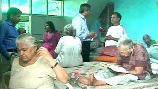 Most senior citizens in this ashram hail from wealthy families says caretaker [upl. by Ydnat]