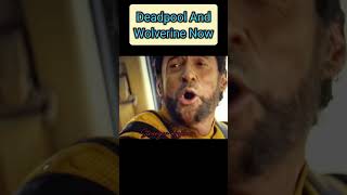 Deadpool vs Wolverine Then and Now epic marvel deadpool wolverine mcu [upl. by Yxel]