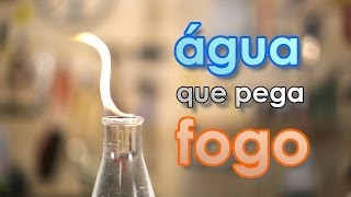 O segredo da água que pega fogo QUÍMICA  MÁGICA [upl. by Devora]