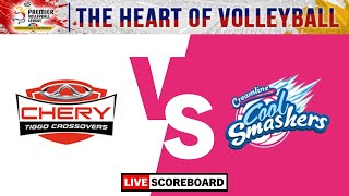 Chery Tiggo vs Creamline  Semifinals Game 2  PVL AFC Live Scoreboard [upl. by Nodnahs]